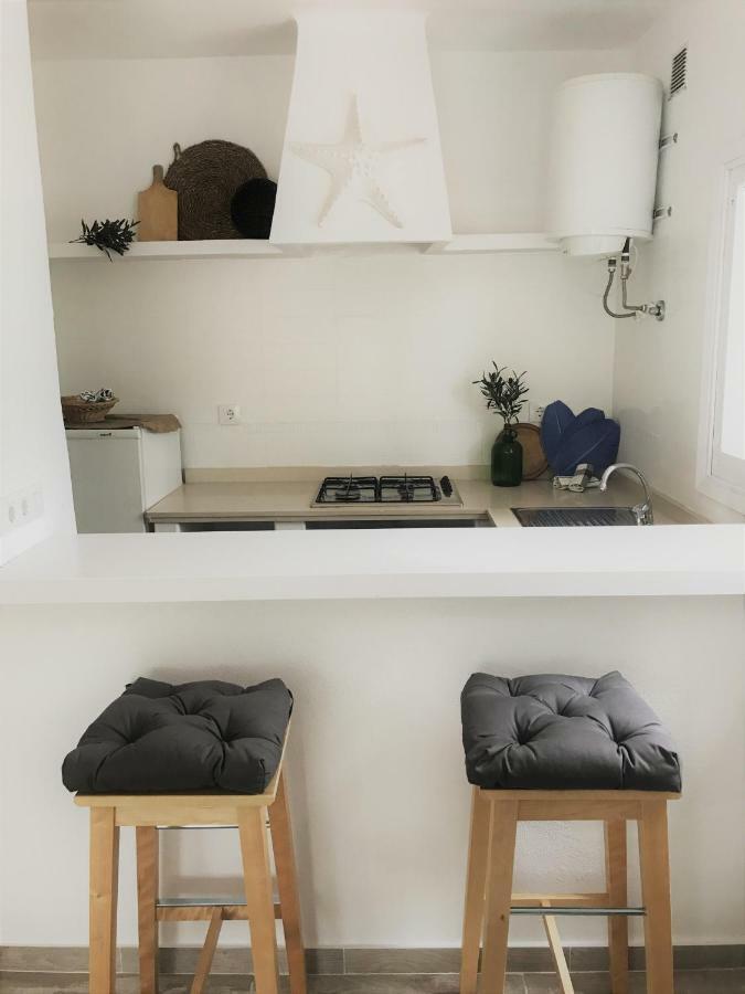 Cabana Cala Saona San Francisco Javier Bagian luar foto